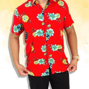 Men’s Classic Floral Designed Shirt (Monty Vlogs Special Shirt)