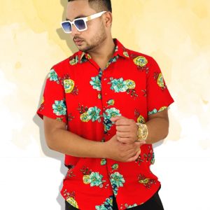 Men’s Classic Floral Designed Shirt (Monty Vlogs Special Shirt)