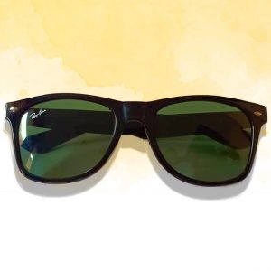 Ray Ban Shine Finish UV Protected Sunglasses (Frame-Black)
